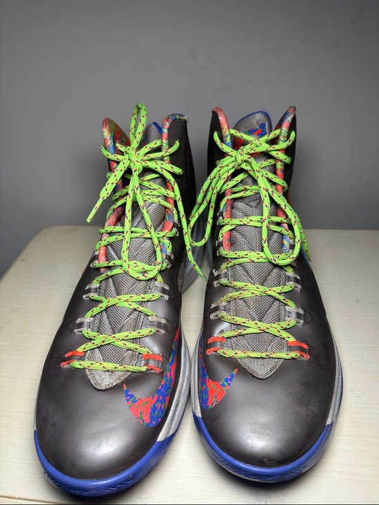 Nike Kevin Durant Men’s Gray Multicolor splatter volt strada main image 7